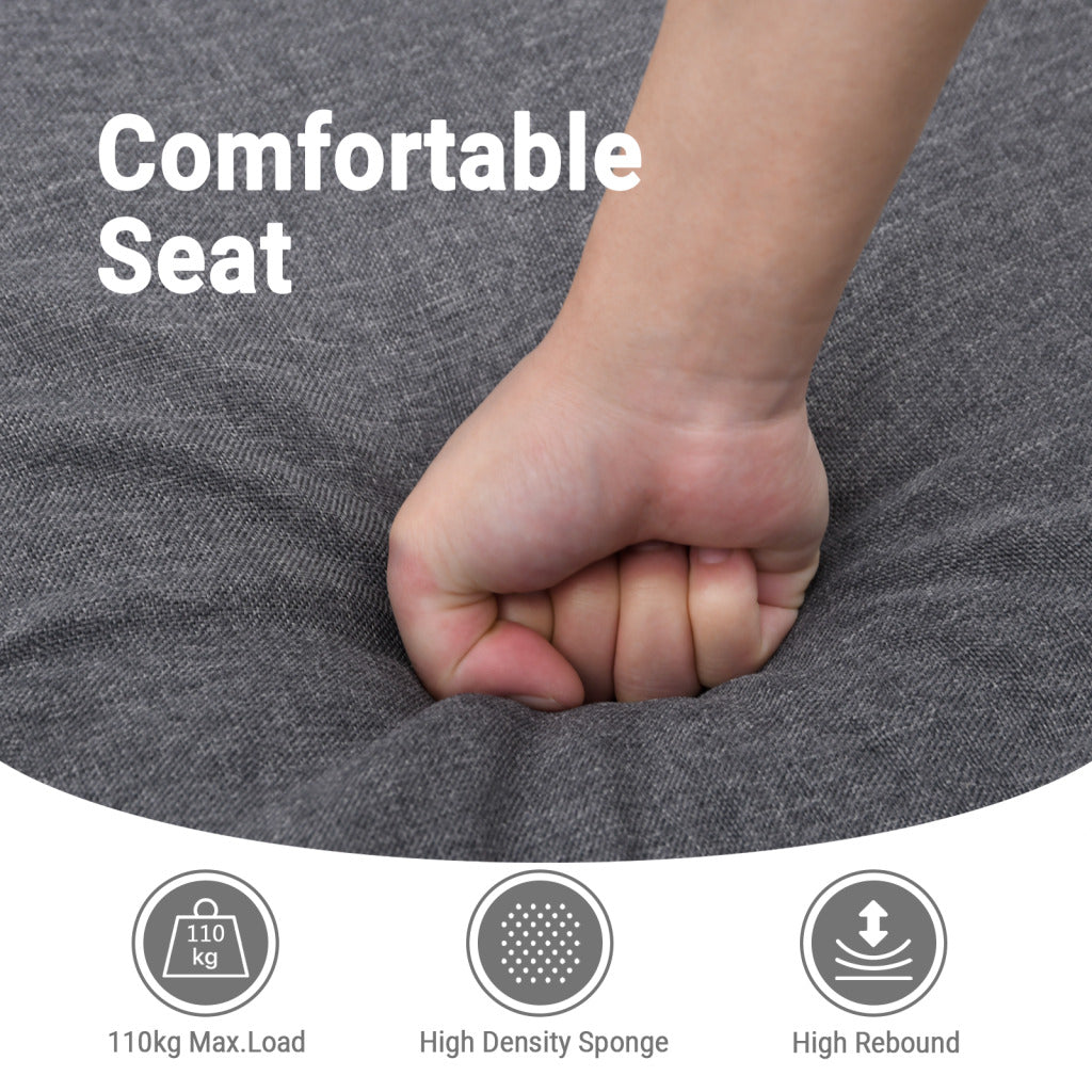 vidaXL Power Lift Recliner Electric Lift Chair for Home Theater Cinema Fabric